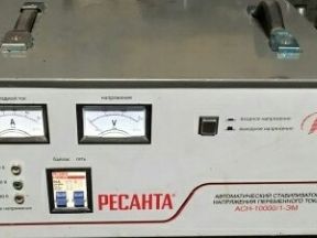 Стабилизатор напряжения Ресанта асн 10000/1-эм