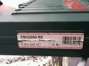 Перфоратор Bosch PBH 2000 RE