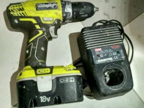 Шуруповёрт Ryobi 18v