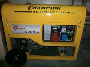 Генератор champion GG7500E3