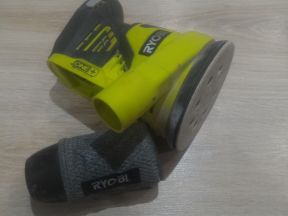 Эксцентриковая шлифмашина Ryobi ONE+ R18ROS-0