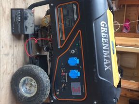 Бензогенератор greenmax 8000 ES
