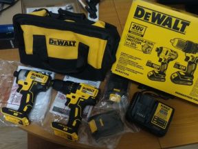 DeWalt 18V Шуруповерт + Гайковерт новый