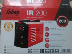 Сварочный инвертор Fubag IR 200