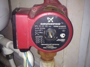 Циркуляционный насос Grundfos UPS 25-40 180