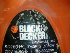 Перфоратор blackdecker KD 1001K