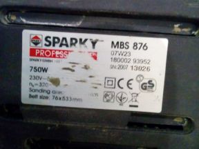 Sparky MBS 876