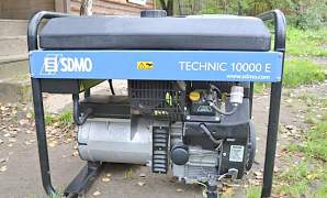 Продаю бензиновый генератор sdmo technic 10000 E