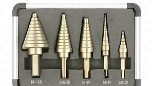 Набор сверл ступенчатых