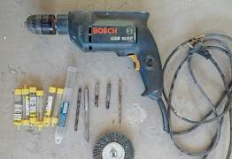 Дрель ударная bosch GSB 16 RE