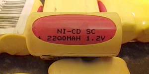 SC аккумуляторные батареи NI-CD 2200 mAh 1.2v