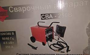 Новый сварочный аппарат Калибр сва-250В