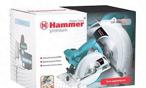 Пила циркулярная hammer CRP1800C premium