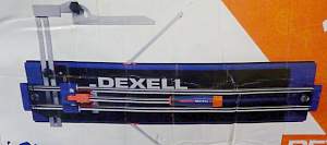 Плиткорез dexell 600mm c запасным роликом новый