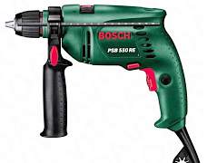 Ударная дрель bosch PSB 550 RE SET electronic