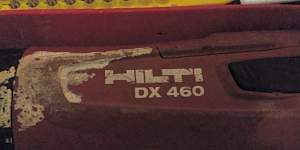 Hilti DX 460-Ф8 - пороховой монтажный пистолет