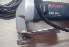 Листовые ножницы по металлу bosch GSC 160