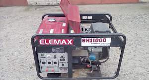 Бензиновый генератор elemax SH 11000-Р Пр. япония