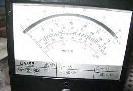 Головы к тестеру ц4352, ц4353,вольтметр 0-30 В