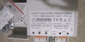 Трансформатор 220/24В noratel LF66B-22024-GS Трансформатор 220/24В noratel LF66B-22024-GS
