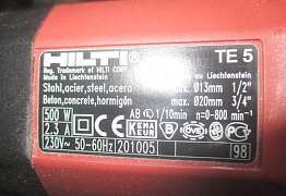 Перфоратор Хилти Hilti модель TE 5 новый