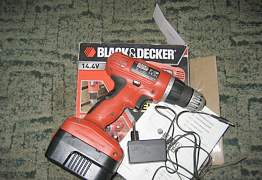 Шуруповерт blackdecker 14.4V