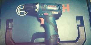 Шуруповерт новый Bosch GSR 12V-20