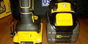 Новый dewalt DCK299 flexvolt (DCD996+DCF887)