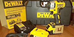 Новый б/щет комплект dewalt DCF887M2