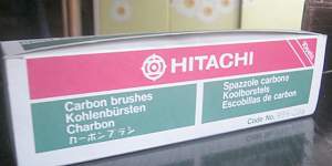 Щетки угольные с автостопом Hitachi 999-086