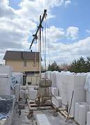 Строительный кран для газобетона
