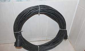 Удлинитель Силовой резиновый 30 метров (кабель кг)