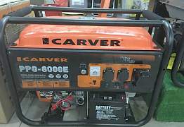 Бензогенератор carver 8000 E и 6500 Гарантия 12 ме