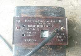 Автотрансформатор СССР, счетчик трехфазный