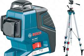 Нивелир лазерный линейный bosch GLL2-80P Professio