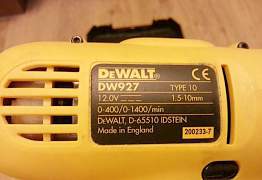 Шуруповерт DeWalt DW927K2