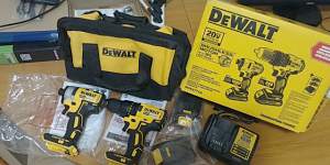 DeWalt 18V Шуруповерт + Гайковерт новый