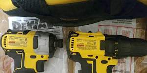 DeWalt 18V Шуруповерт + Гайковерт новый