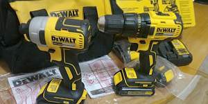 DeWalt 18V Шуруповерт + Гайковерт новый