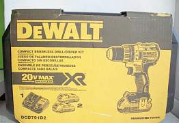 Бесщеточная дрель/шуруповерт dewalt DCD791D2 20V