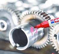 Edding 750 маркер красный Edding 750 маркер красный