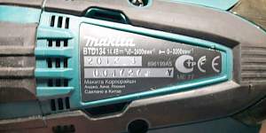 Шуруповерт Makita Btd134