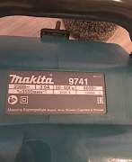 Makita 9741 + 2 насадки, метал и абразивных 120