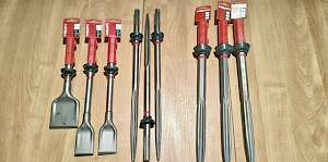 Оснастка Hilti буры, пики, диск алмазный