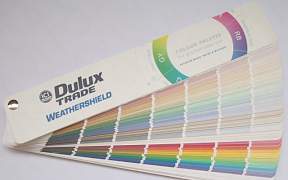 Веер колеровочный фасадный Dulux Weathershield