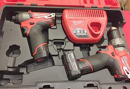 Набор Шуруповёртов (2шт) Milwaukee M12 2597 Fuel