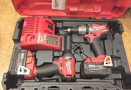 Набор Шуруповёртов (2шт) Milwaukee M18 2897 Fuel