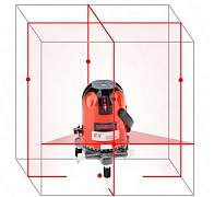 Лазерный уровень 5 линий 6 точек KaiTian
