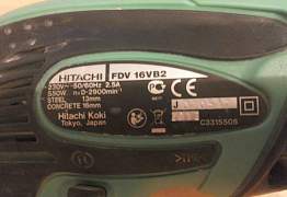 Ударная дрель hitachi