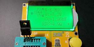 LCR-тестер T4 atmega 328 полупроводниковых